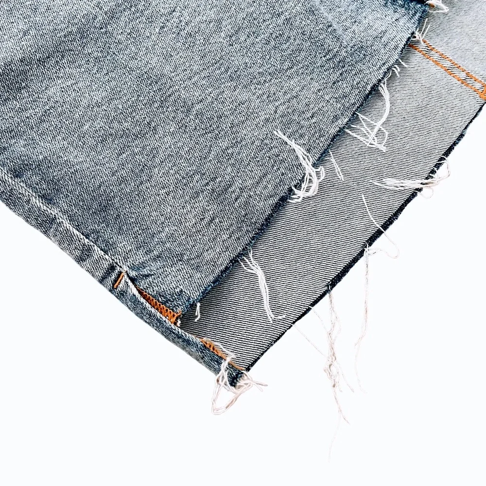 Aritzia Wilfred Free Denim Mini Skirt 8